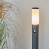 Caserta Padverlichting Antraciet, 1-licht, Bewegingsmelder
