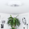 Vogorno Plafondlamp LED Wit, 1-licht