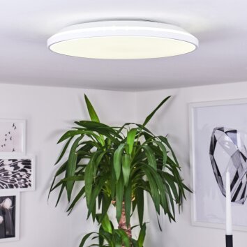 Bergell Plafondpaneel LED Wit, 1-licht