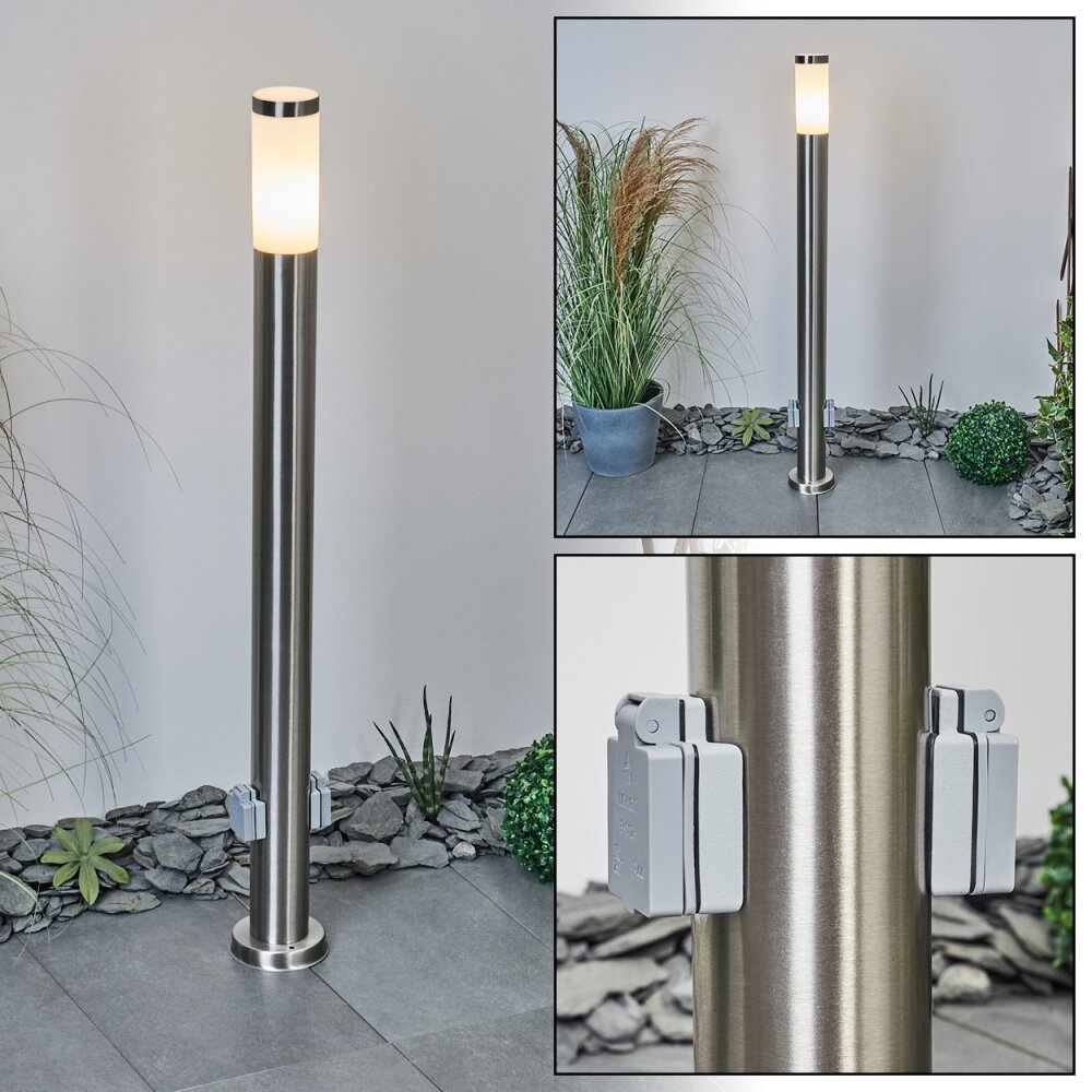 Sessa Padverlichting Nikkel mat, 1-licht main product photo