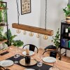 Berat Hanglamp Bruin, Zwart, 5-lichts