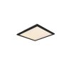Reality Alpha Plafondlamp LED Zwart, 1-licht