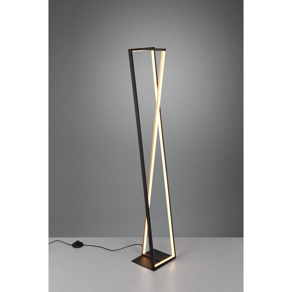 Trio-Leuchten Edge Staande lamp LED Zwart, 1-licht main product photo