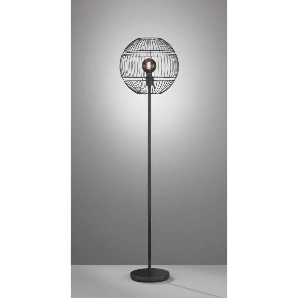 Fischer-Honsel Drops Staande lamp Zwart, 1-licht main product photo
