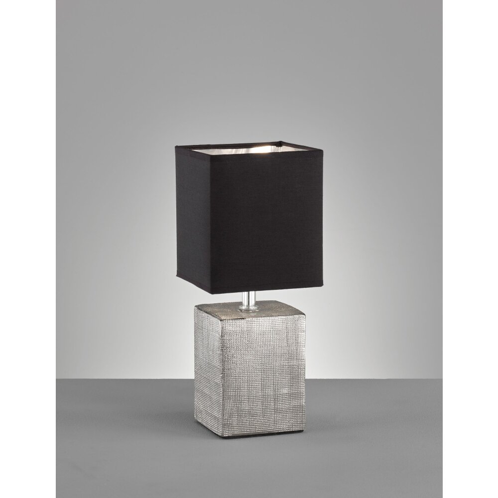 Fischer-Honsel Candes Tafellamp Zilver, 1-licht main product photo
