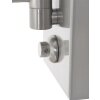 Steinhauer Prestige Chic Muurlamp Staal geborsteld, 1-licht