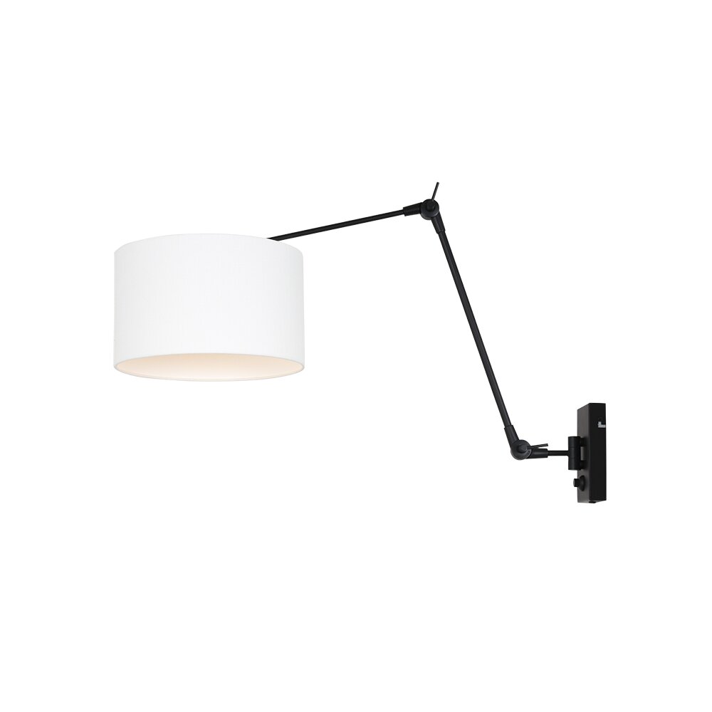Steinhauer Prestige Chic Muurlamp Zwart, 1-licht main product photo