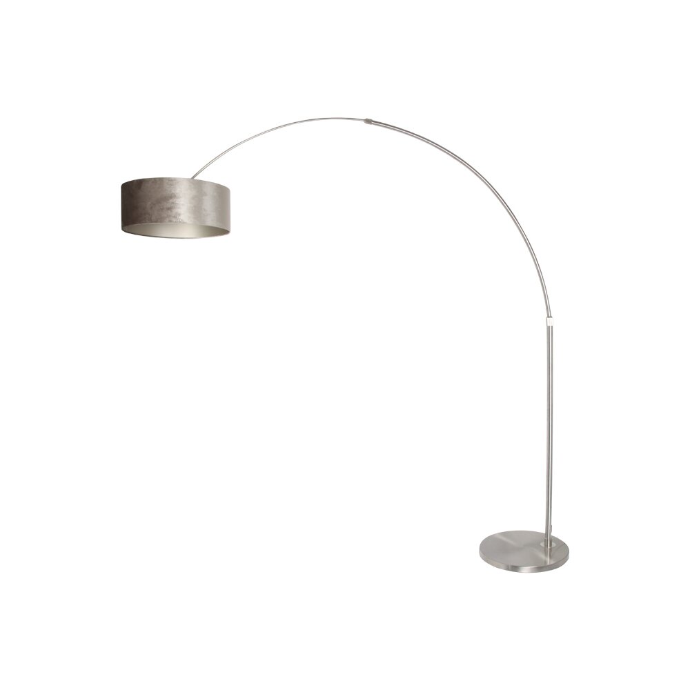 Steinhauer Sparkled Light Staande lamp Staal geborsteld, 1-licht main product photo