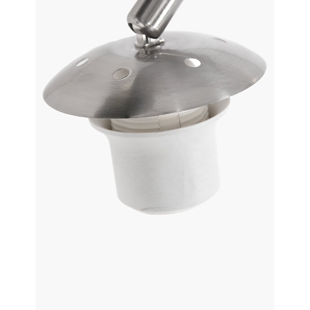 Steinhauer Sparkled Light Staande lamp Staal geborsteld, 1-licht