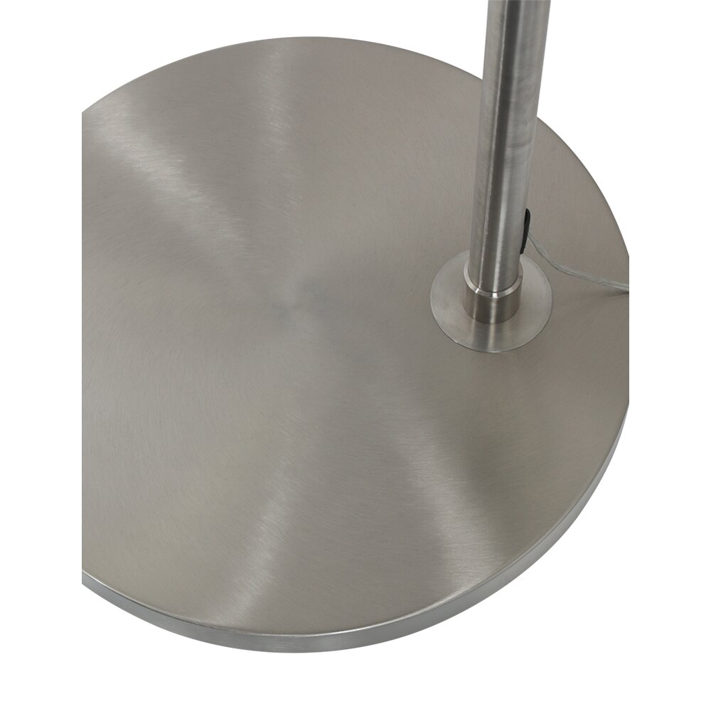 Steinhauer Sparkled Light Staande lamp Staal geborsteld, 1-licht