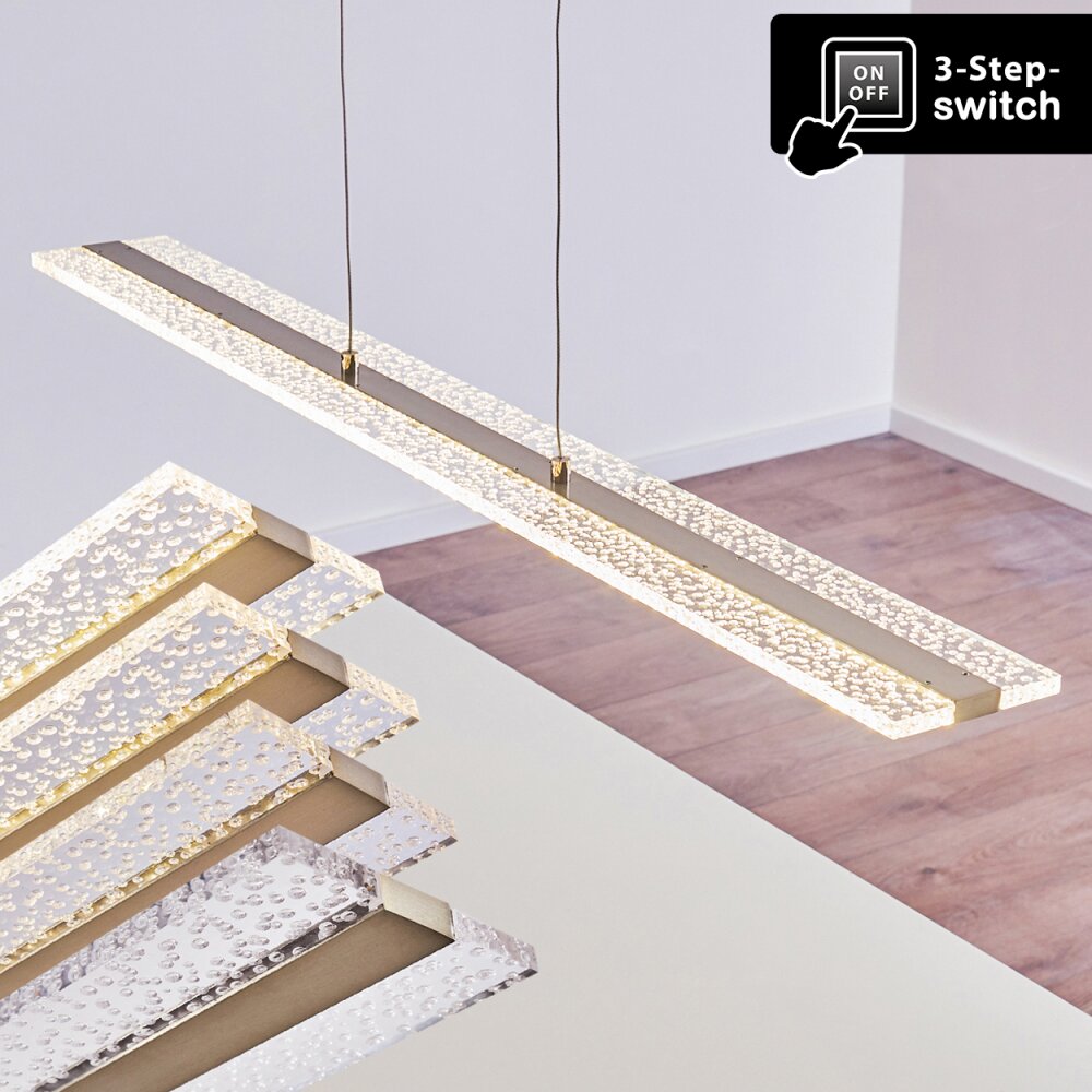 Nibe Hanglamp LED Nikkel mat, 1-licht main product photo