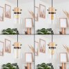 Sarteano Hanger Zwart, 1-licht
