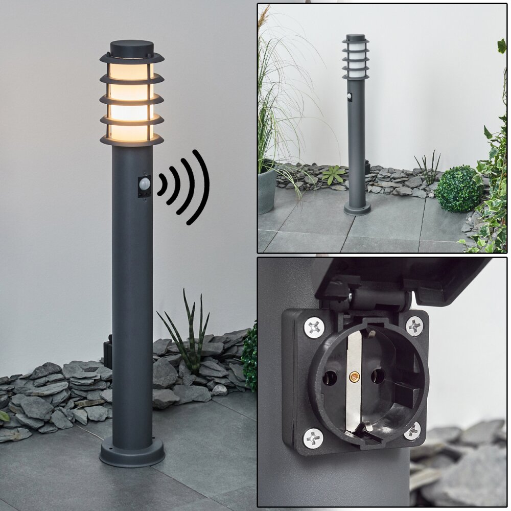 Tunes Padverlichting Antraciet, 1-licht, Bewegingsmelder main product photo