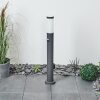 Sessa Padverlichting Antraciet, 1-licht, Bewegingsmelder