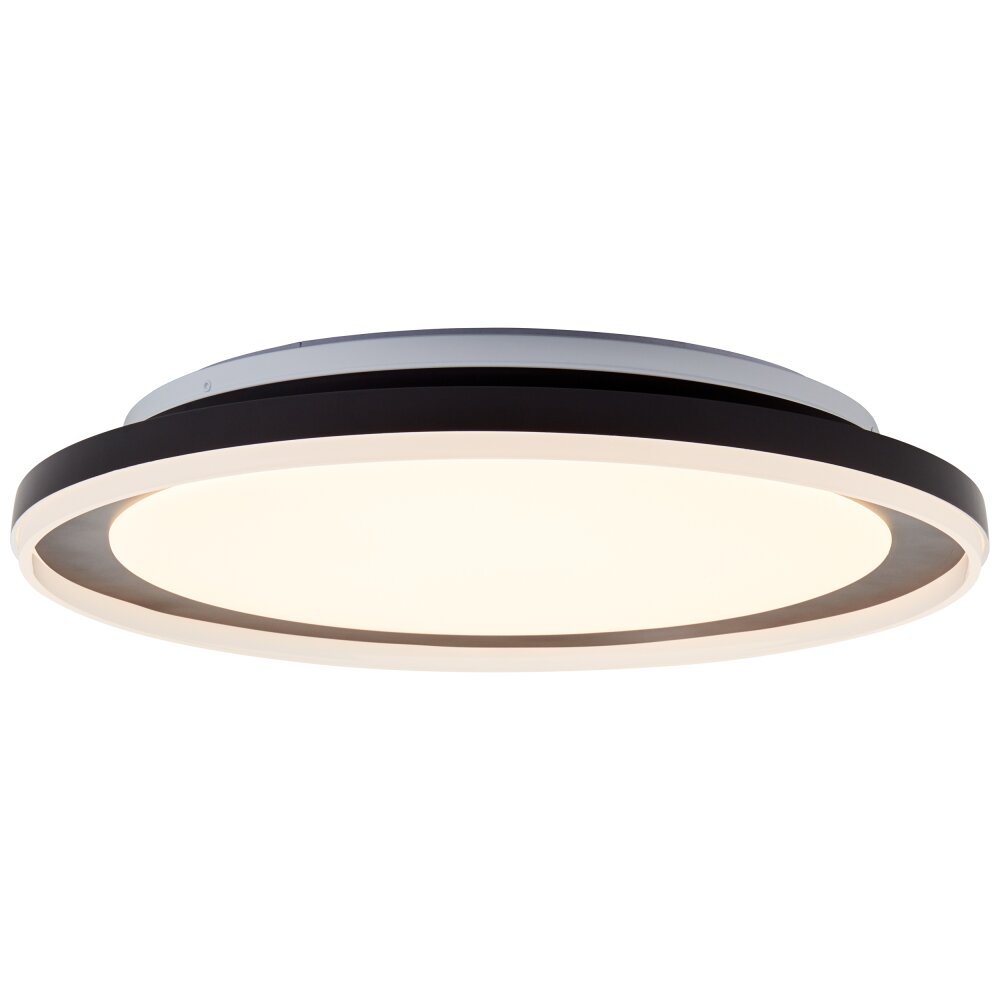 Brilliant Pederson Plafondlamp LED Zwart, 1-licht main product photo