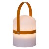 Lucide LITTLEJOE Tafellamp LED Bruin, Wit, 1-licht