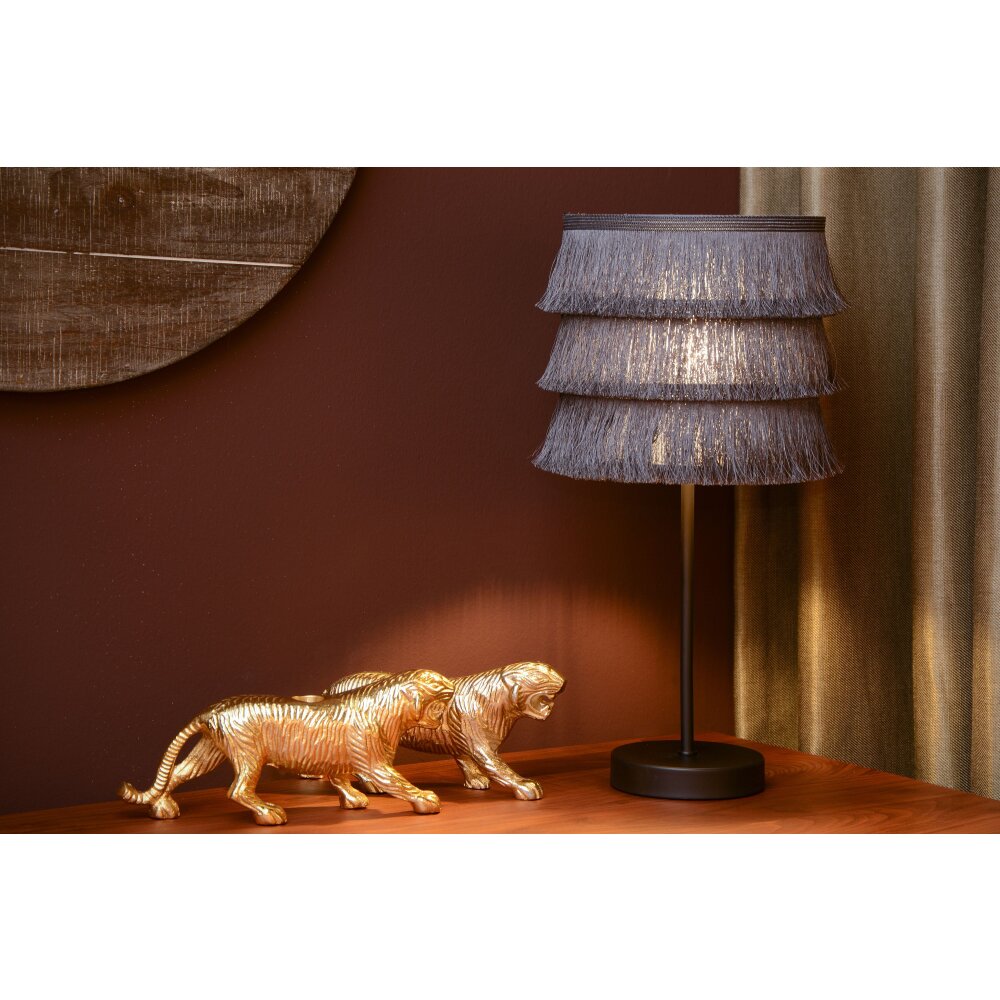 Lucide TOGO Tafellamp Zwart, 1-licht main product photo