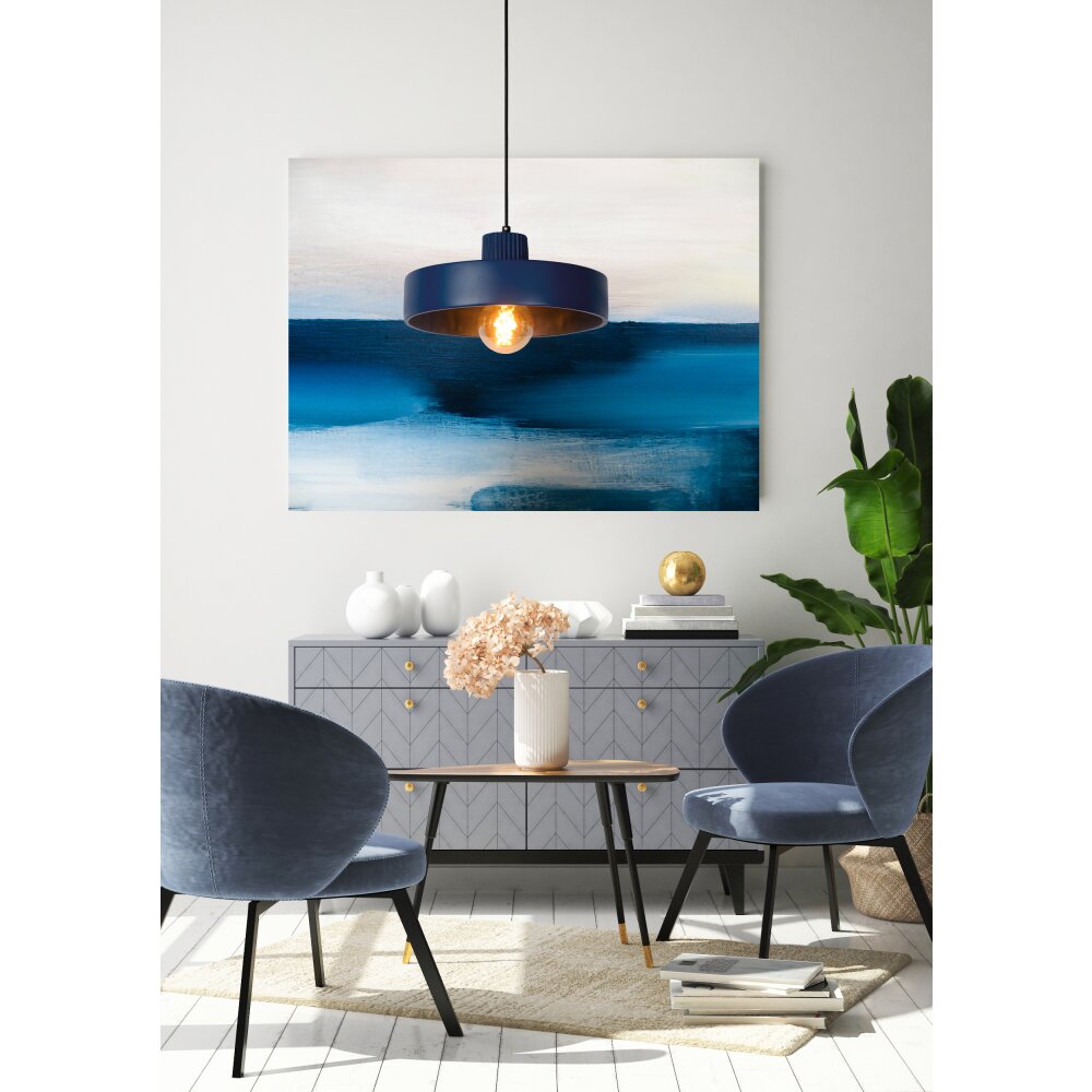 Lucide OPHELIA Hanglamp Zwart, 1-licht main product photo
