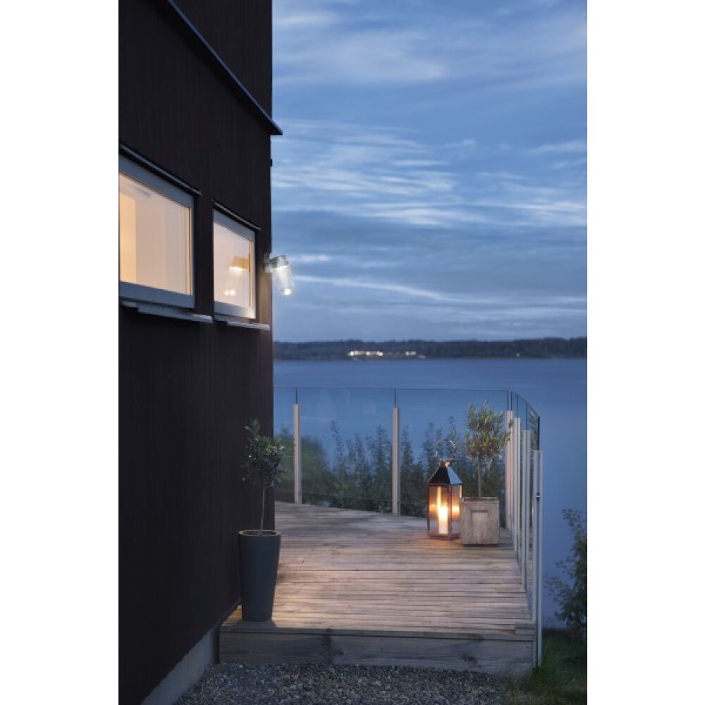 Konstsmide Vega Buiten muurverlichting LED Duidelijk, 1-licht main product photo