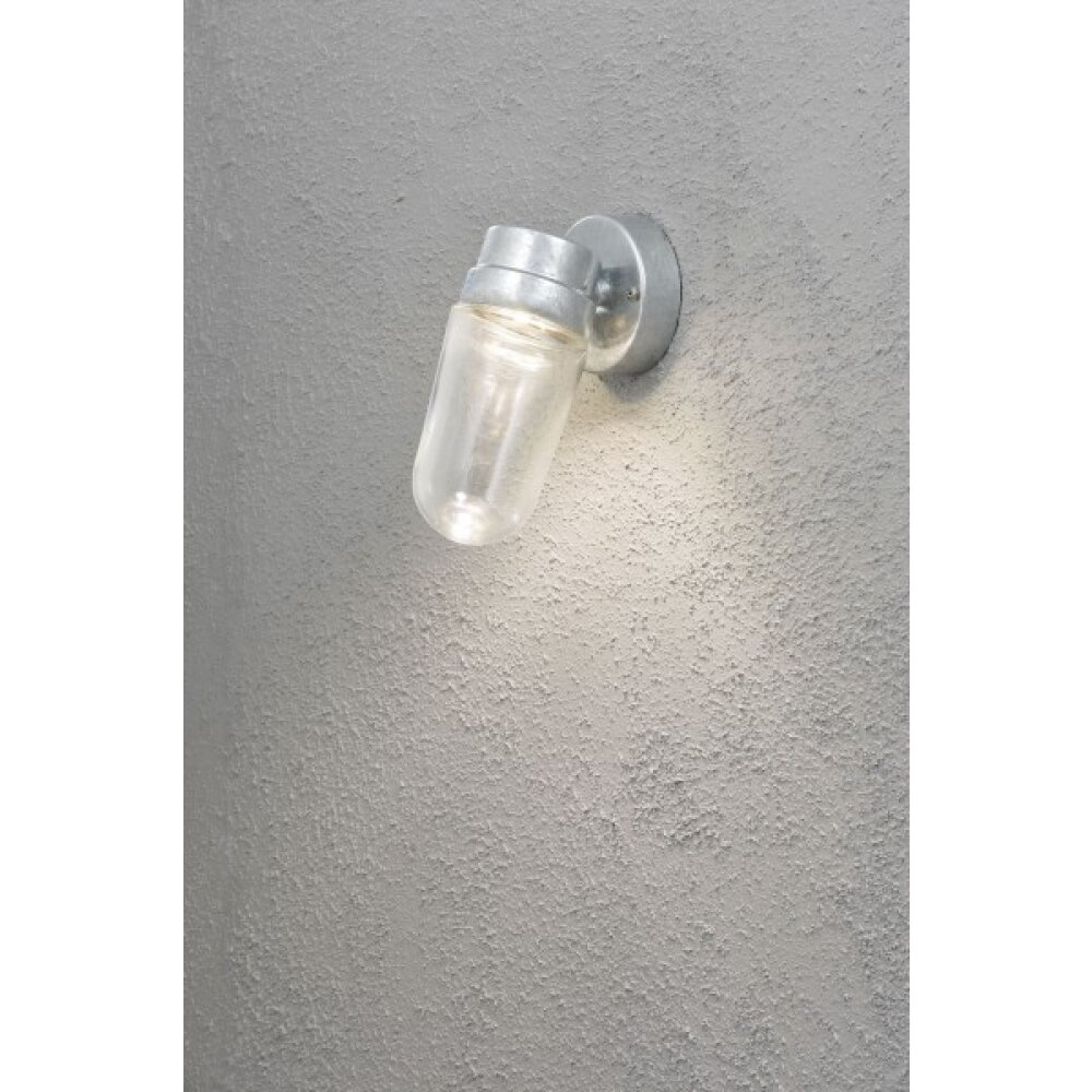 Konstsmide Vega Buiten muurverlichting LED Duidelijk, 1-licht