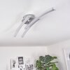 Mohlin Plafondlamp LED Nikkel mat, 3-lichts
