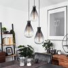 Brolla Hanglamp Zwart, 3-lichts