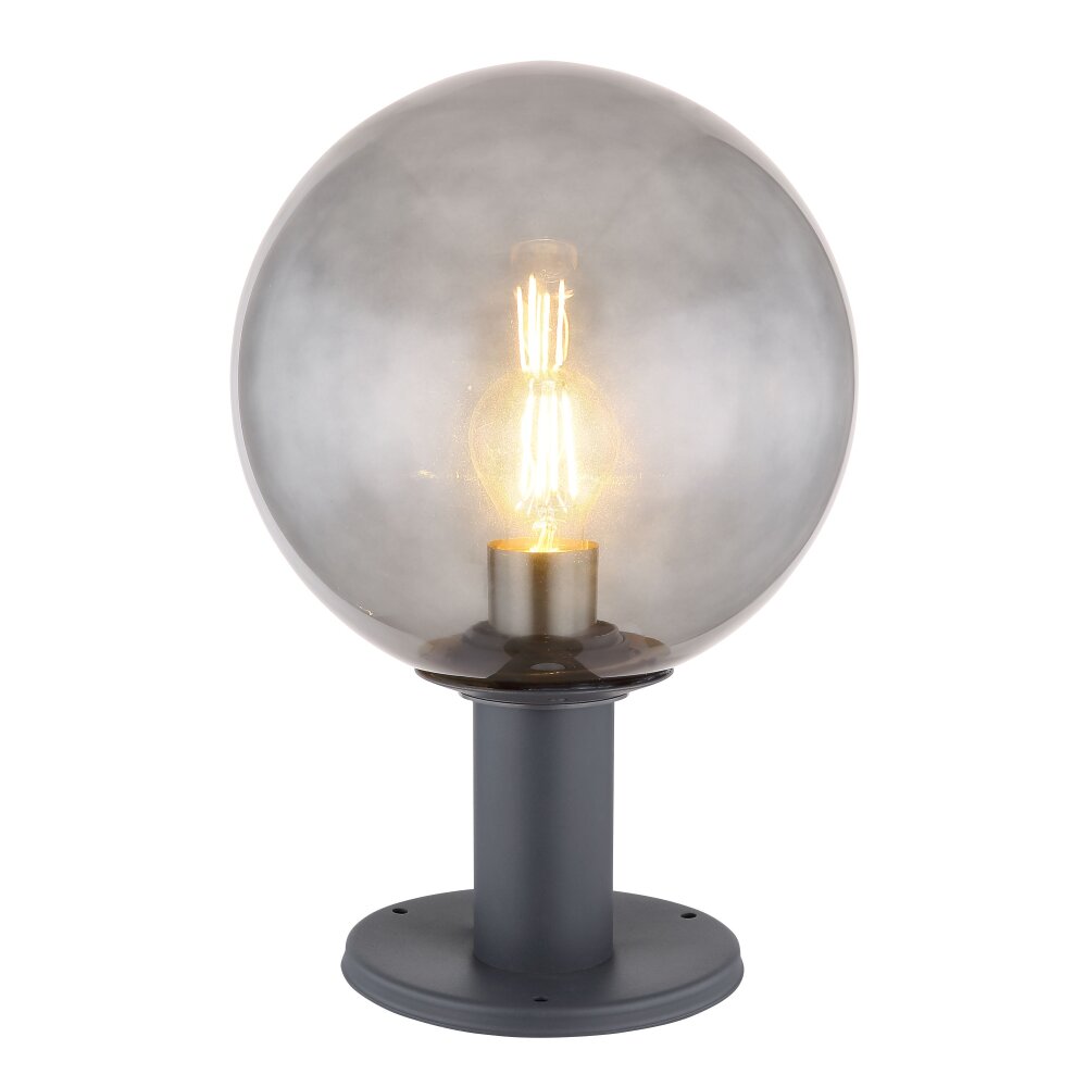 Globo HEDWIG Sokkellamp Antraciet, 1-licht main product photo