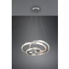 Trio-Leuchten Yara Hanglamp LED Nikkel mat, 1-licht
