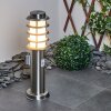 Tunes Padverlichting Nikkel mat, 1-licht, Bewegingsmelder