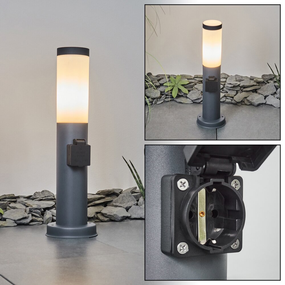 Sessa Padverlichting Antraciet, 1-licht main product photo