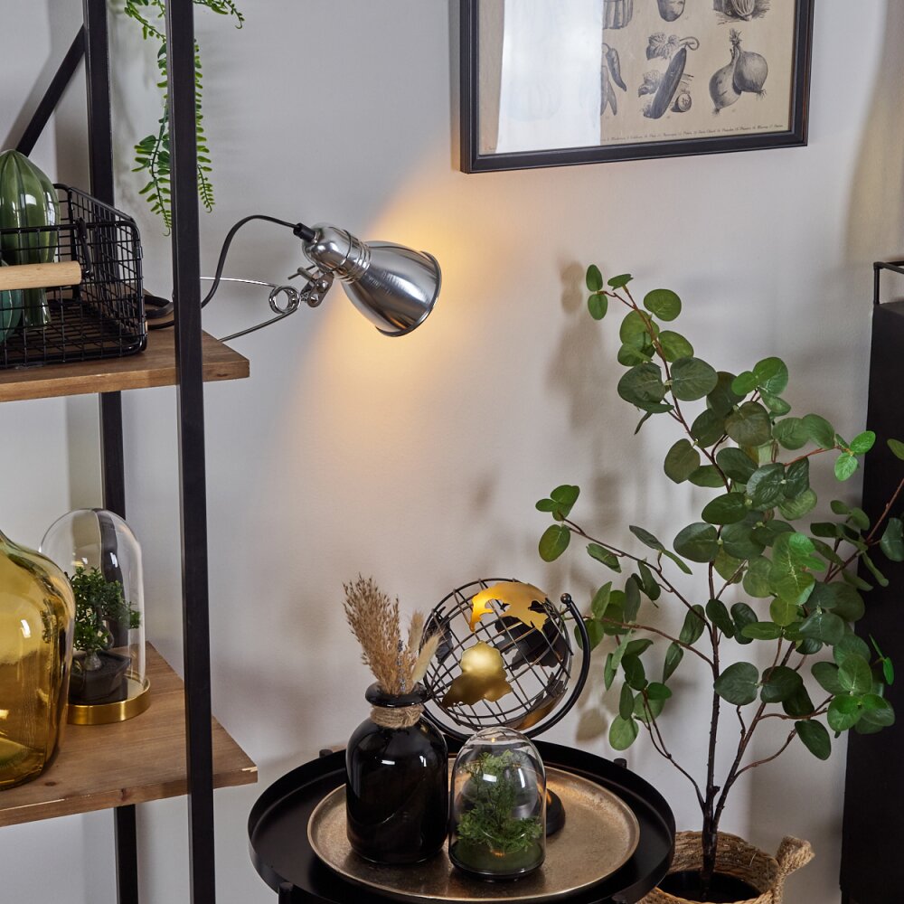 Brienz Klemlamp Chroom, 1-licht main product photo