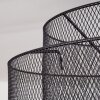 Amsoldingen Plafondlamp Zwart, 1-licht