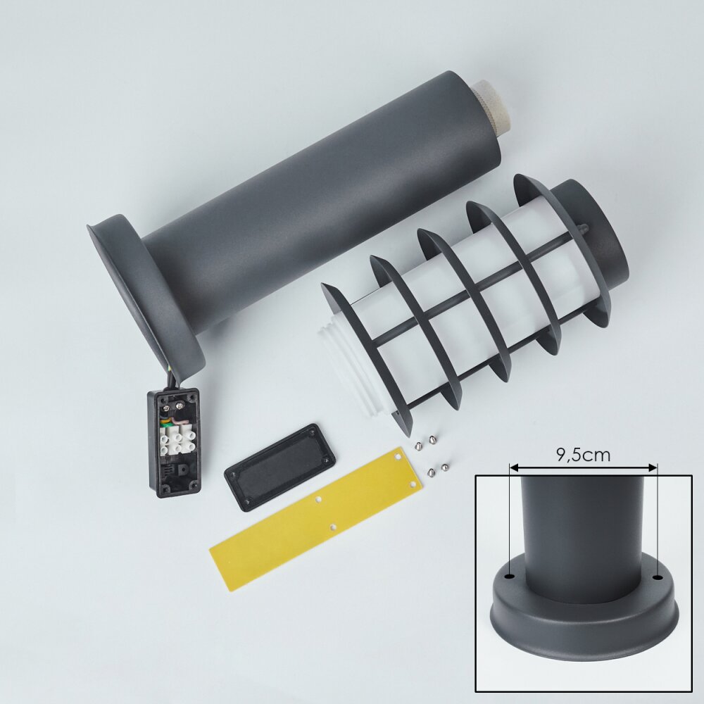 Tunes Padverlichting Antraciet, 1-licht