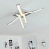 Bernese Plafondlamp LED Nikkel mat, 3-lichts