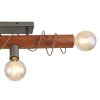 Globo ALICE Plafondlamp Zwart, 4-lichts