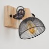 Orny Plafondlamp Natuurlijke kleuren, Zwart, 1-licht