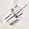 Morges Plafondlamp LED Chroom, 2-lichts