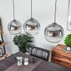 Leissigen Hanglamp Oud zilver, 3-lichts