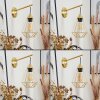 Cenova Muurlamp Messing, 1-licht
