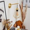 Cenova Muurlamp Messing, 1-licht