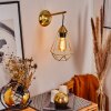Cenova Muurlamp Messing, 1-licht