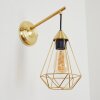 Cenova Muurlamp Messing, 1-licht
