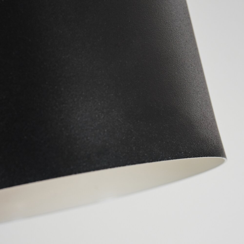 Rebbenas Muurlamp Natuurlijke kleuren, Zwart, 1-licht