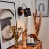 Rebbenas Muurlamp Natuurlijke kleuren, Zwart, 1-licht