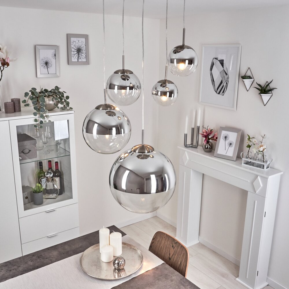 Degevos Hanger Nikkel mat, 5-lichts main product photo