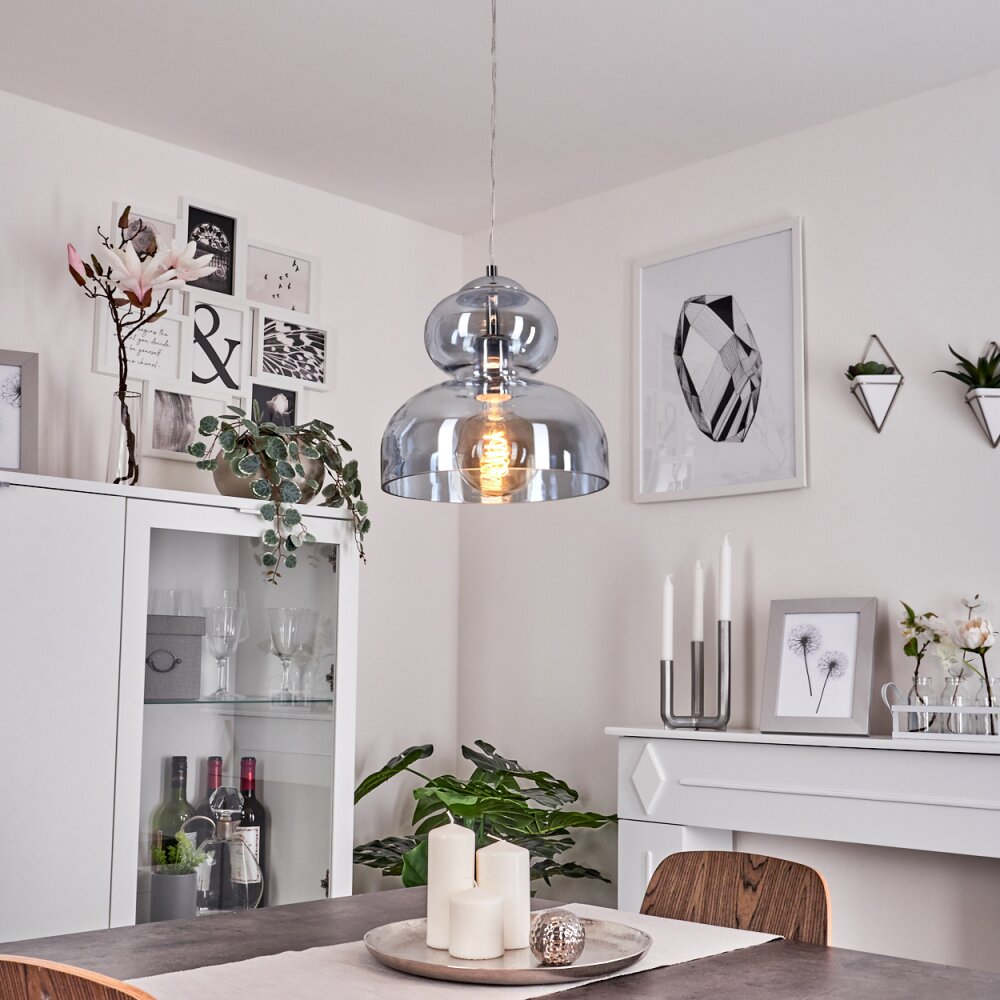 Malvaglia Hanger Chroom, 1-licht main product photo