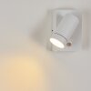 Hakamken Buiten muurverlichting Wit, 1-licht, Bewegingsmelder
