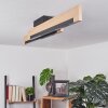 Inzino Plafondlamp LED Natuurlijke kleuren, Zwart, 2-lichts