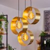 Couma Hanglamp Grijs, Zwart, 1-licht