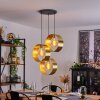 Couma Hanglamp Grijs, Zwart, 1-licht